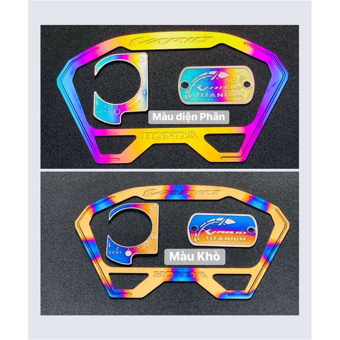 Tem Titan Combo Dán Vị Trí Đồng Hồ, Ổ Khoá, Nắp Dầu Dành Cho Vario