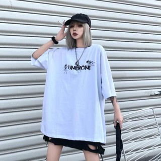 Áo thun nam nữ tay lỡ Unisex , áo phông form rộng PHG free size phong cách vũ trụ AD67