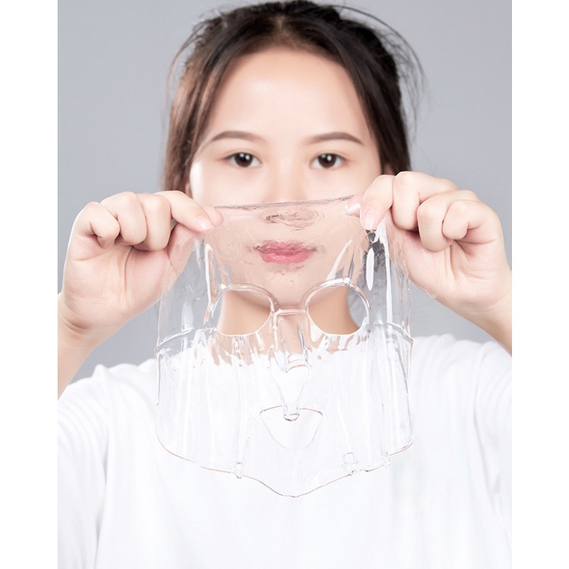 Mặt nạ thủy tinh trong suốt - Thạch collagen BIOAQUA