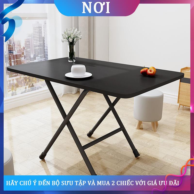 ✔❈Bàn lớn hình chữ nhật, ăn gia đình, gấp, quầy hàng ngoài trời nhỏ, ăn, ký túc xá