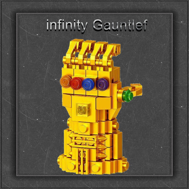 Mô Hình Đồ Chơi Lắp Ráp Nhân Vật Siêu Anh Hùng Marvel