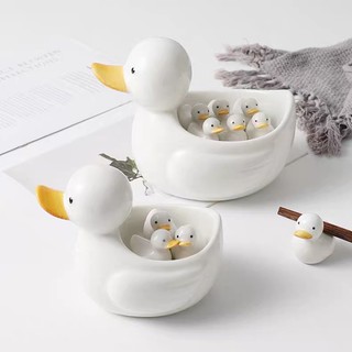 Bộ gác đũa vịt con thỏ con