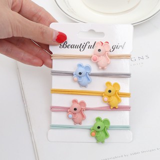 Dây buộc tóc nhiều hình dáng đáng yêu