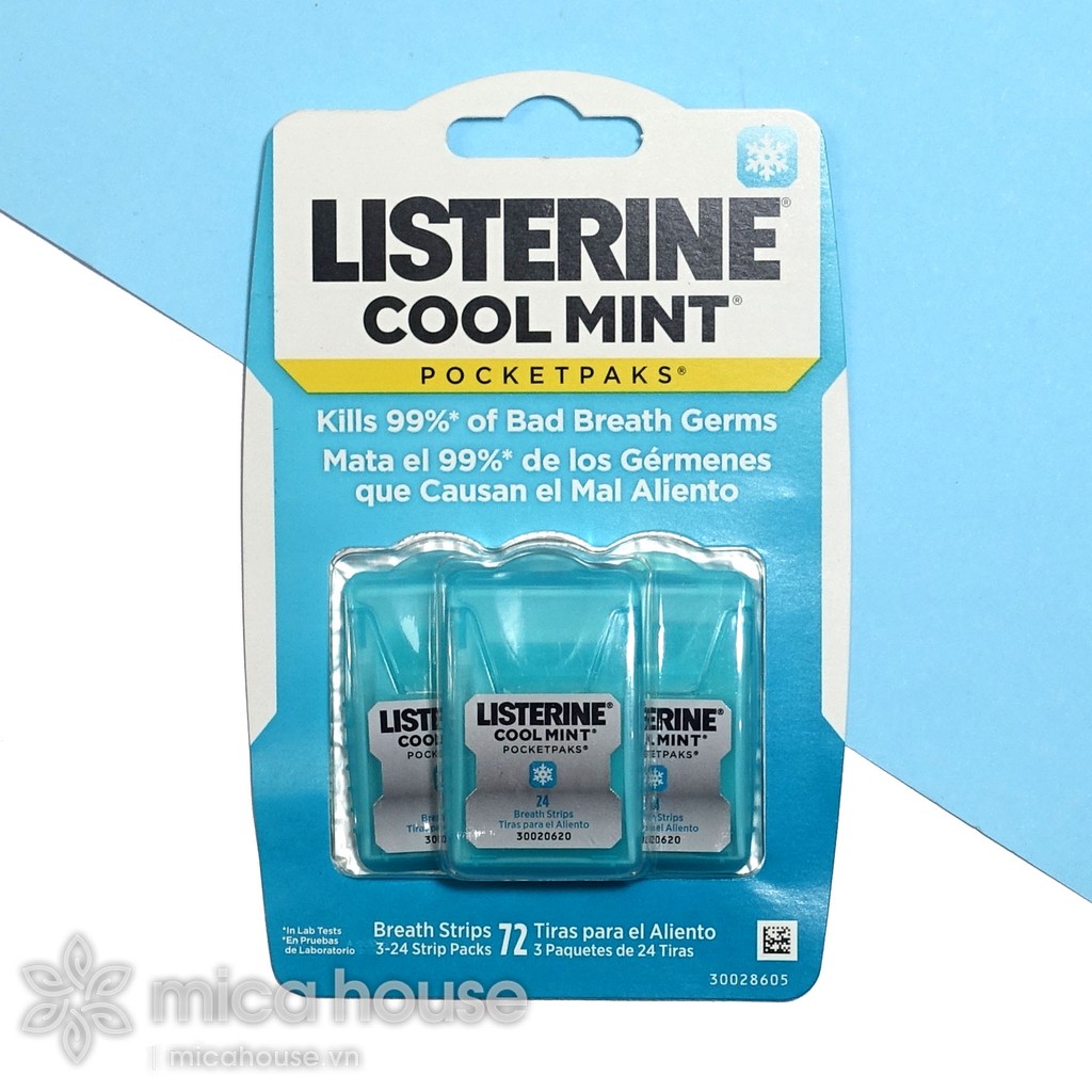 MIẾNG NGẬM THƠM MIỆNG, DIỆT KHUẨN LISTERINE