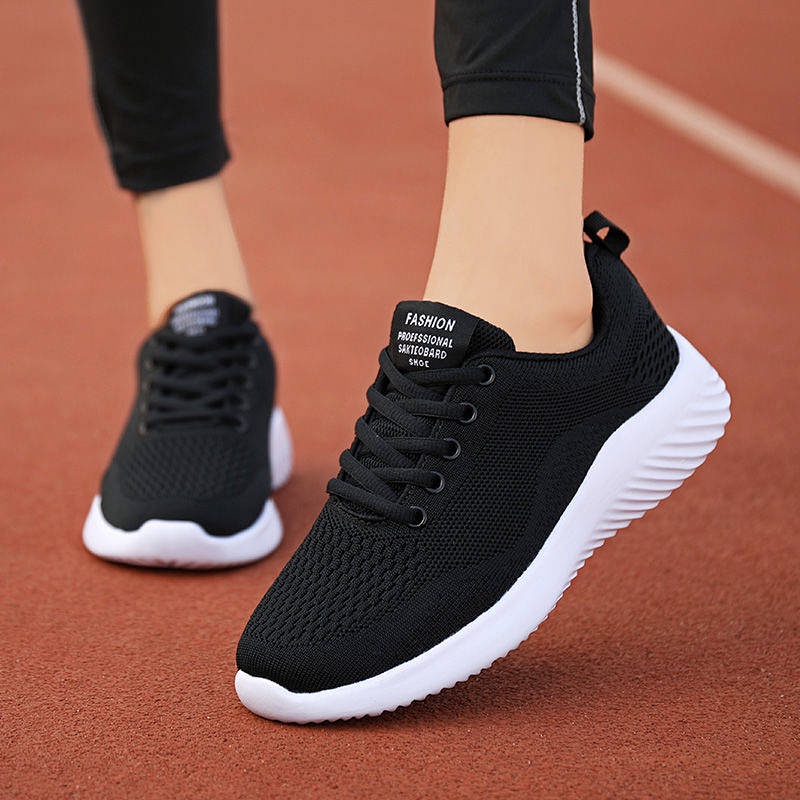 【Winter cotton slippers】 Women’s Shoes Autumn New Breathable Mesh Surface Leisure Tourist Shoes Soft Bottom Non-Slip Sneakers Light Running Shoes… – – top1shop