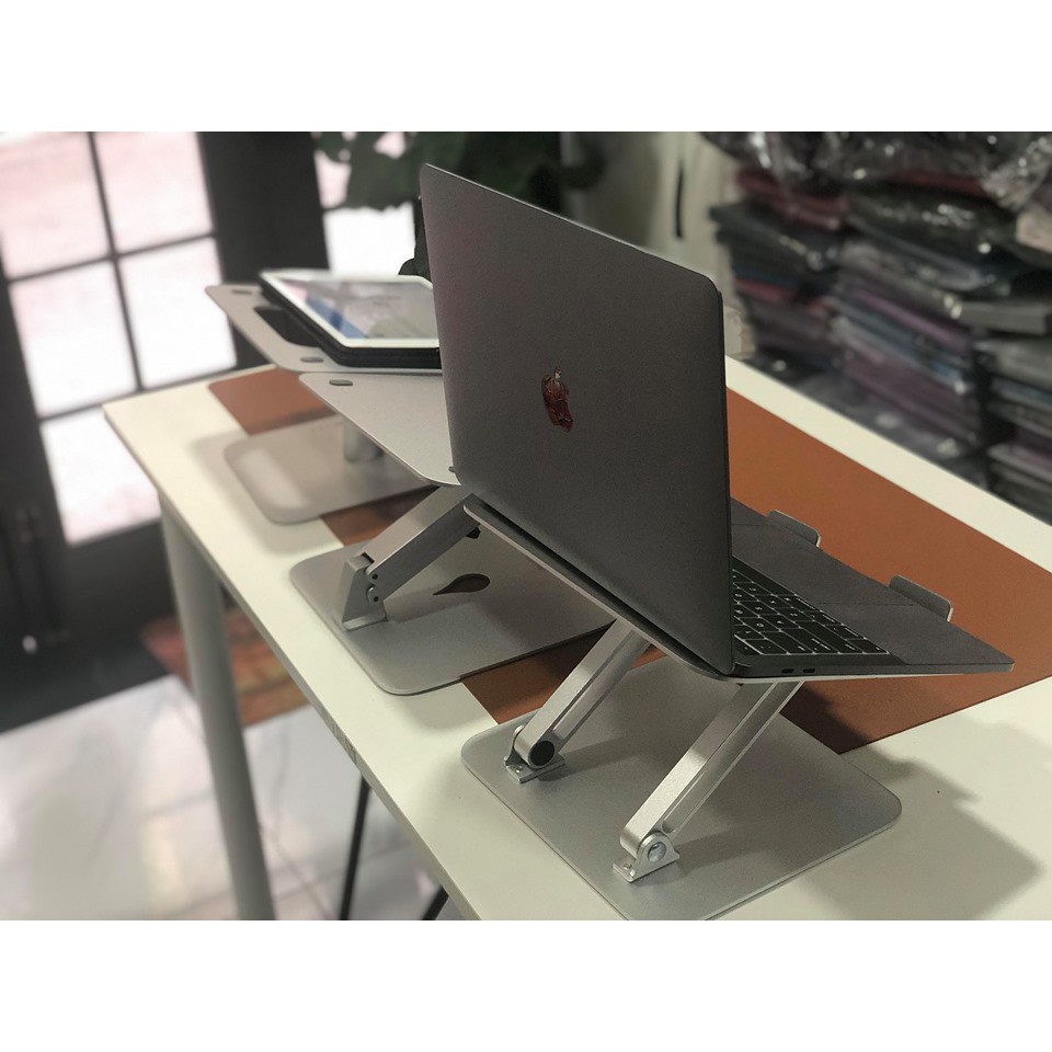 Stand/Đế Nhôm Gập 2 Chân Kê Macbook/Laptop Jincomso