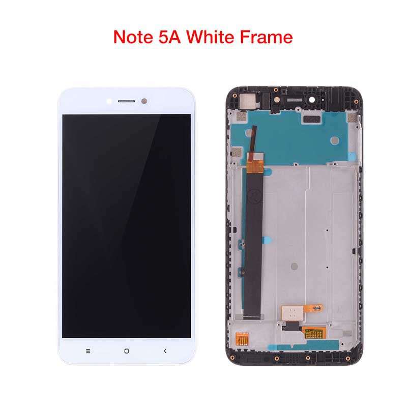Hiển thị cho XIAOMI Redmi Note 5A / Note 5A Prime LCD với màn hình cảm ứng với khung thay thế gốc