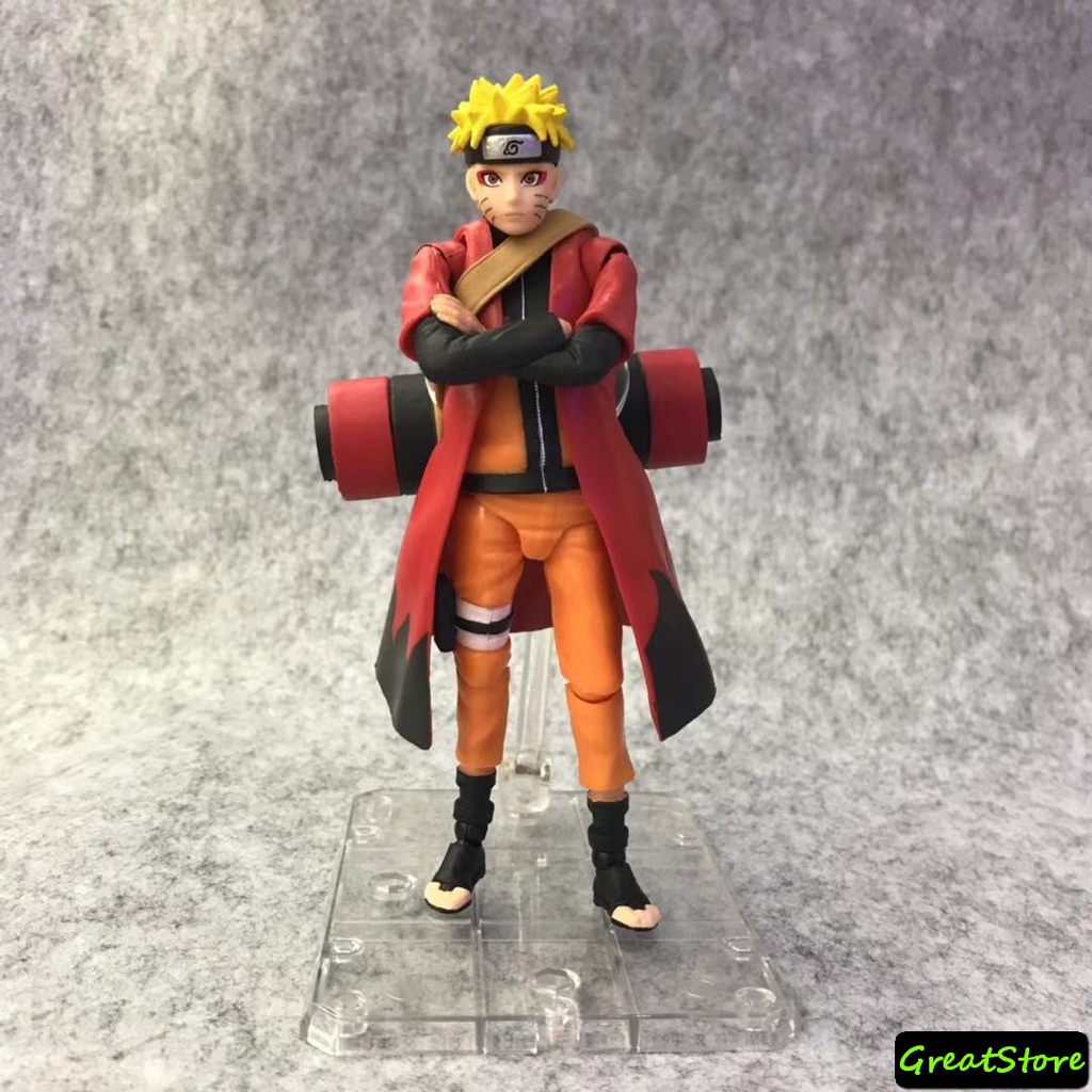 MÔ HÌNH NARUTO UZUMAKI SENNIN MODE FIGMA SHF CỬ ĐỘNG ĐƯỢC