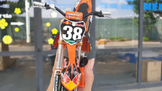 Xe Mô Hình KTM 250 SX-F 1:12 Joycity ( RedBull )