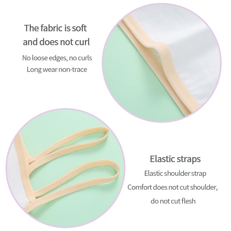 Áo Lót Dây Thoáng Khí Dễ Thương Dành Cho Các Bé Gái 7-12 Tuổi