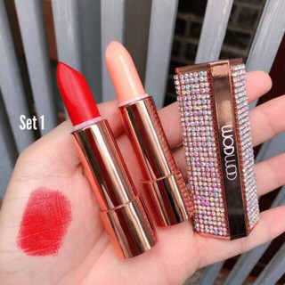 Sét 2 cây son Wodwod đính đá số 1