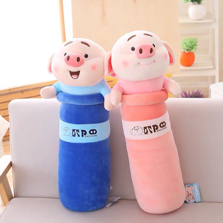 Gối Ôm Hình Heo Tiktok size 85cm Hàng Loại 1