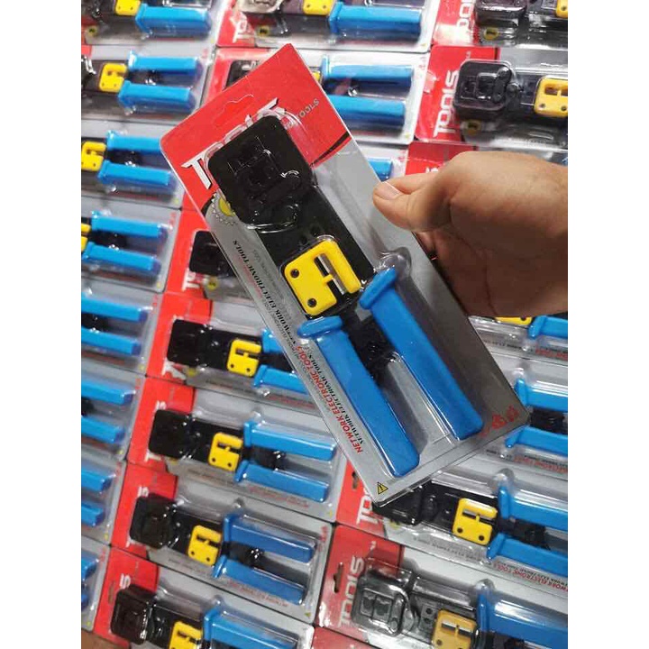Kềm xuyên thấu bấm mạng đa năng RJ45, RJ112 cao cấp Tool