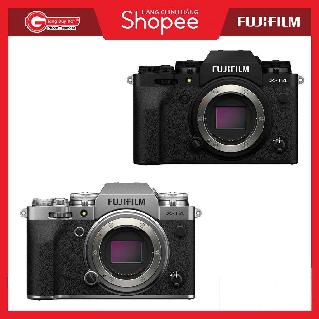 Máy ảnh Fujifilm XT4 (chính hãng FUJIFILM Việt Nam)