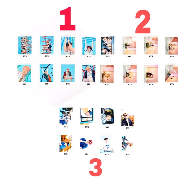 Set 8 ảnh BTS in trực tiếp từ máy ảnh Love Yourself Answer