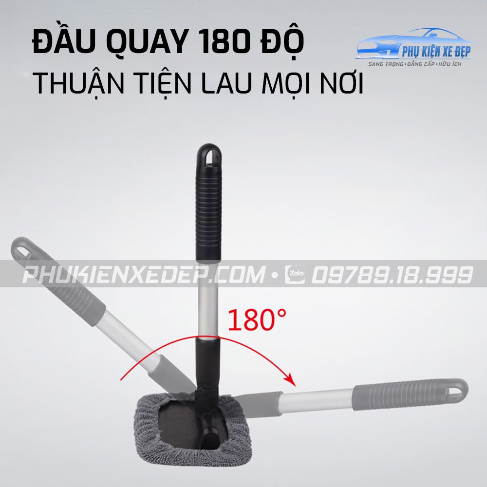 Chổi lau kính chắn gió ⚡FREESHIP⚡ ô tô đa năng - Chổi xoay 180 độ