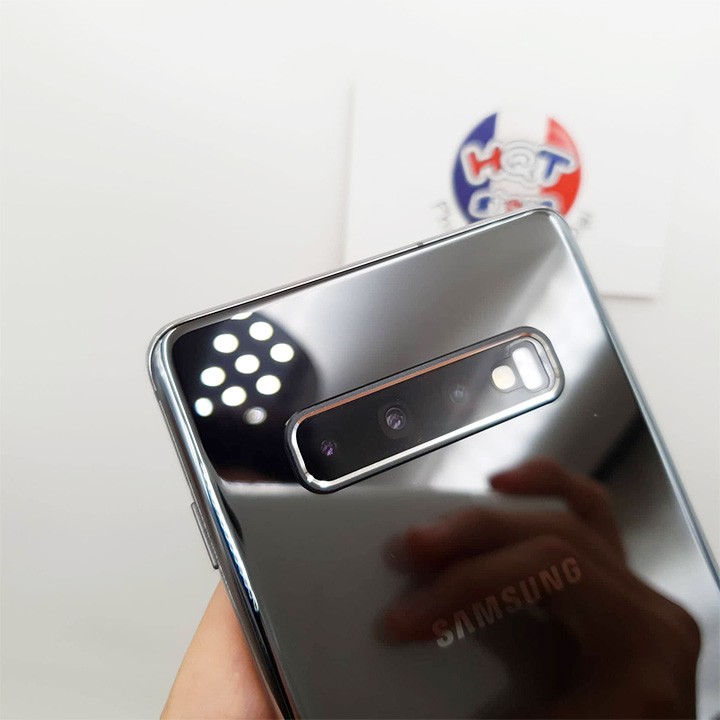 Combo kính cường lực và viền bảo vệ Camera Samsung S10 Plus / S10