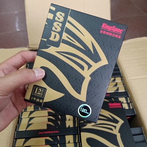 SSD Kingspec 120GB.Cài sẵn win 10.Hàng chính hãng bảo hành 36 tháng. Ổ cứng công nghệ tốc độ nhanh gấp 20 lần ổ cững cũ. | BigBuy360 - bigbuy360.vn