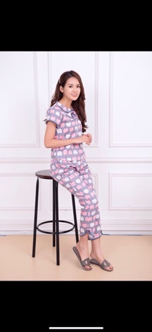 BÁN SỈ BỘ THÔ LỤA CỔ SEN CỘC TAY