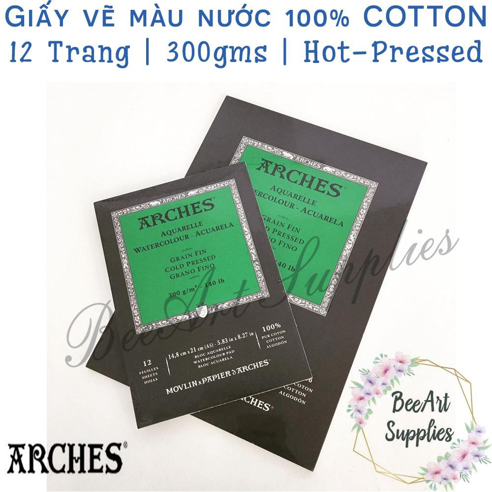 Giấy màu nước hạng hoạ sĩ Arches