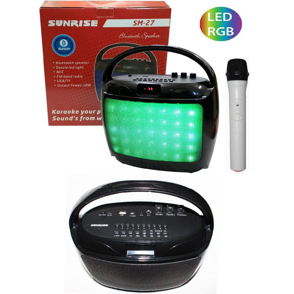 Loa Nghe Nhạc Bluetooth SUNRISE SM-27
