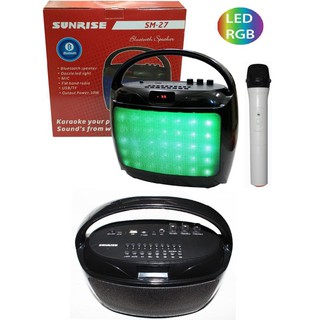 Loa Nghe Nhạc Bluetooth SUNRISE SM-27