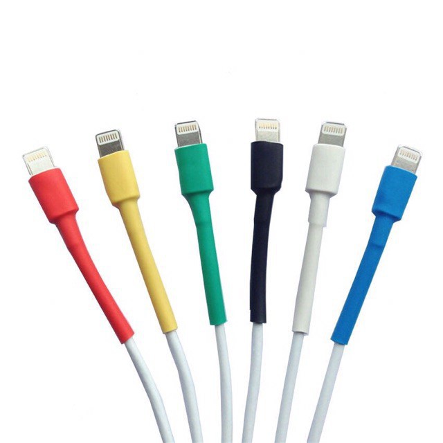 Bộ 2 ống co nhiệt bảo vệ cáp sạc cực đẹp dễ dùng -th1- Hàng Chất