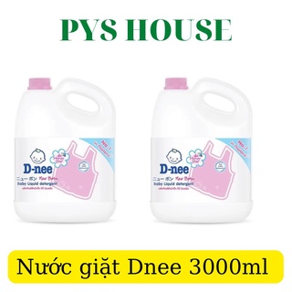 Combo 2 can nước giặt quần áo trẻ em dnee 3000ml chính hãng - ảnh sản phẩm 5