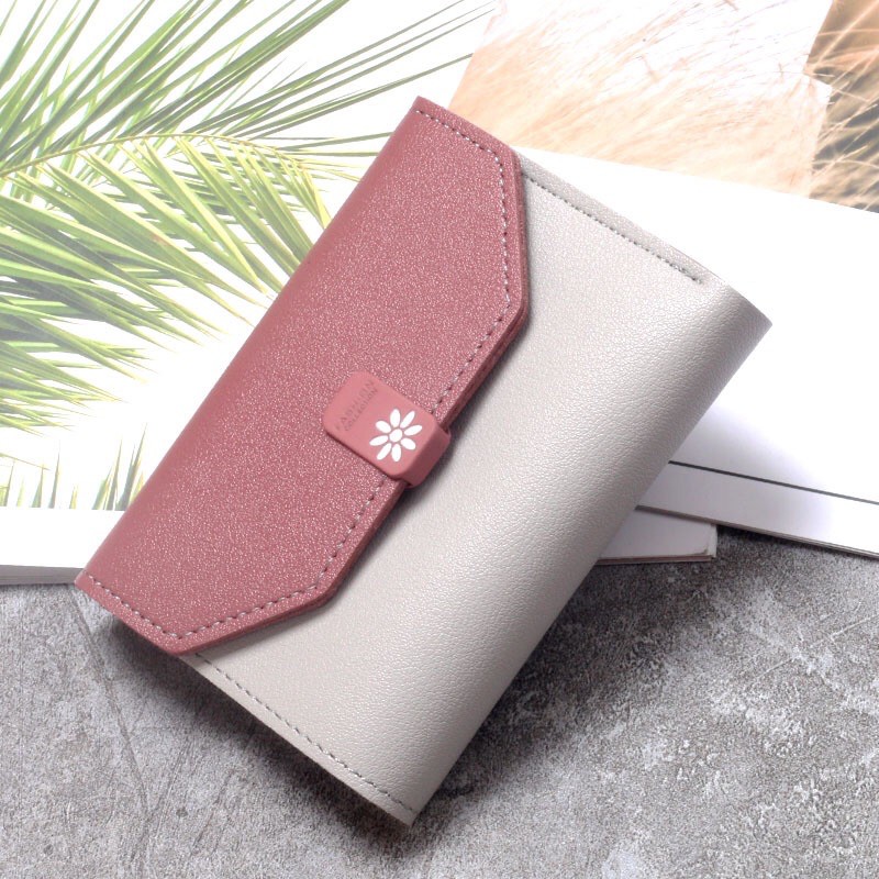 VÍ NỮ CẦM TAY FROM KOREA KHÓA HOA 8 CÁNH 202 CÁCH ĐIỆU TRẺ TRUNG | BigBuy360 - bigbuy360.vn