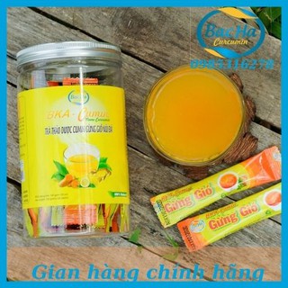 Trà thảo dược Cumin gừng gió núi đá hộp 20 gói