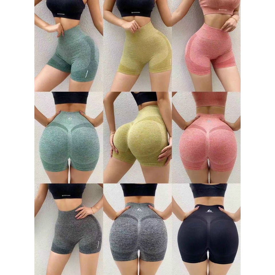 QUẦN ĐÙI NỮ DỆT KIM CHUM MÔNG TẬP THỂ THAO MÃ DN0112