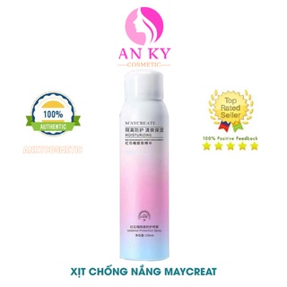 SHOPEE TRỢ GIÁ Xịt Chống Nắng Trắng Da Maycreate 150ml