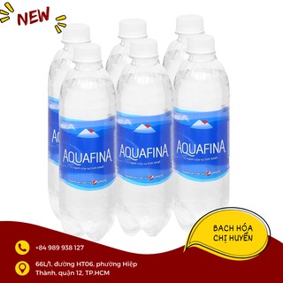 6 chai nước tinh khiết Aquafina 500ml