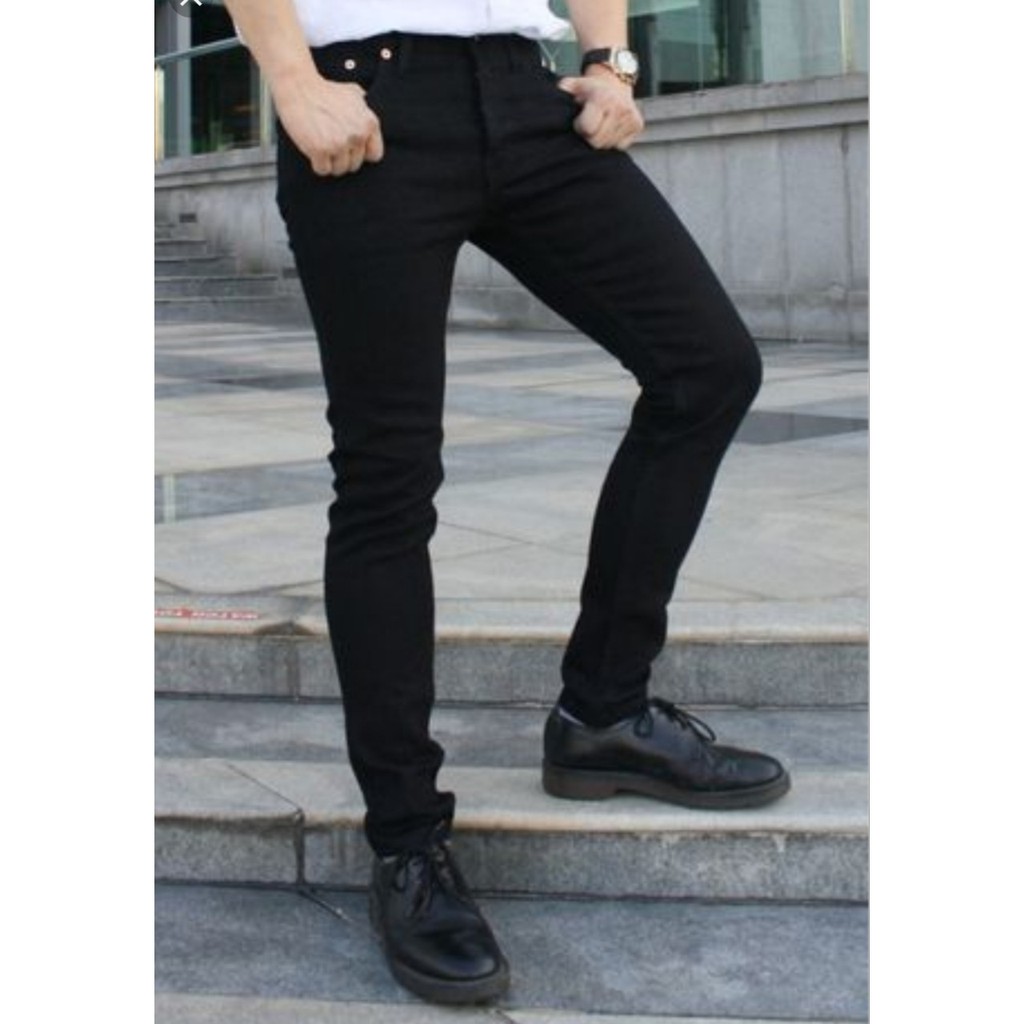 QUẦN DÀI JEAN NAM CAO CẤP CO DÃN ống côn size 27 đến 34 - JT02