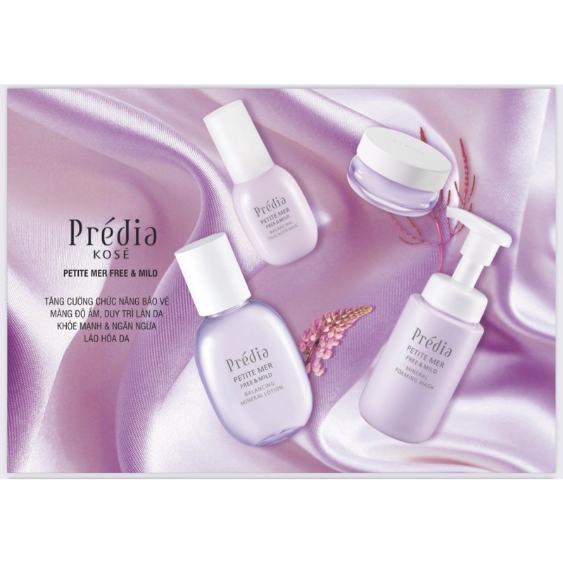 Sữa rửa mặt tạo bọt dành cho da khô - Prédia Petite Mer Free & Mild Mineral Foaming Wash | BigBuy360 - bigbuy360.vn