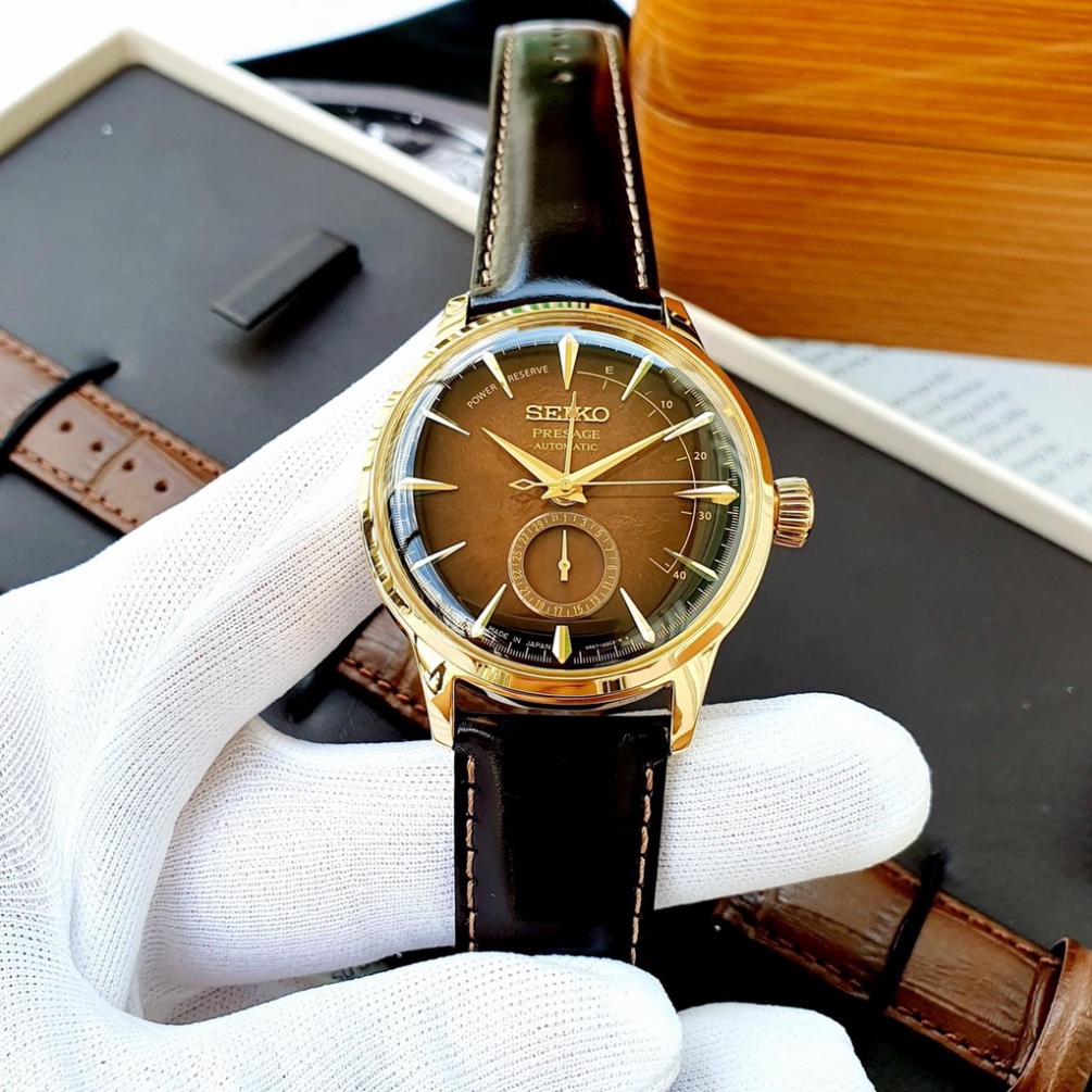 Đồng hồ nam Seiko Presage SSA392J1  - Phiên bản giới hạn - Mặt nâu