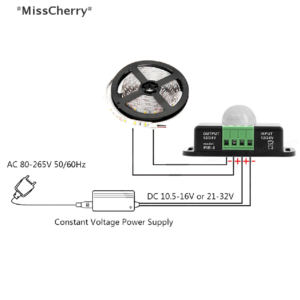 Mô Đun Cảm Biến Chuyển Động Hồng Ngoại DC 12V 24V