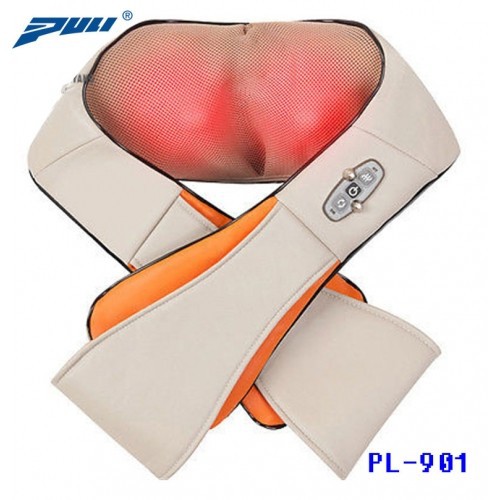 Máy massage vai cổ 8 bi hồng ngoại cao cấp PULI PL-901