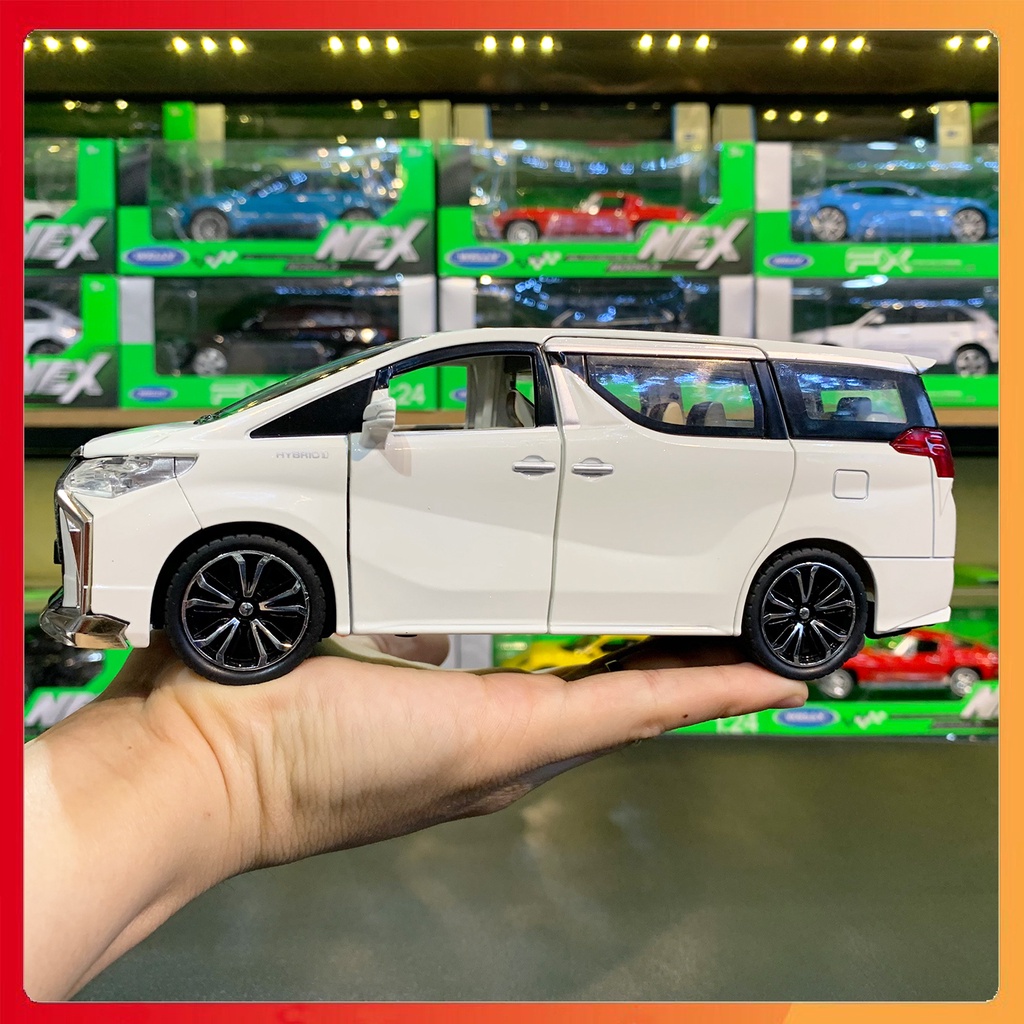 Mô hình xe Toyota Alphard tỉ lệ 1:24 CHEZHI