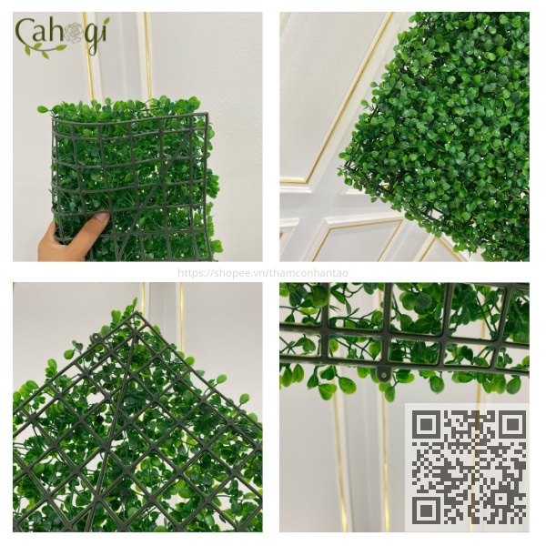 Thảm Cỏ Xoong Nhân Tạo Pvc 60x40cm