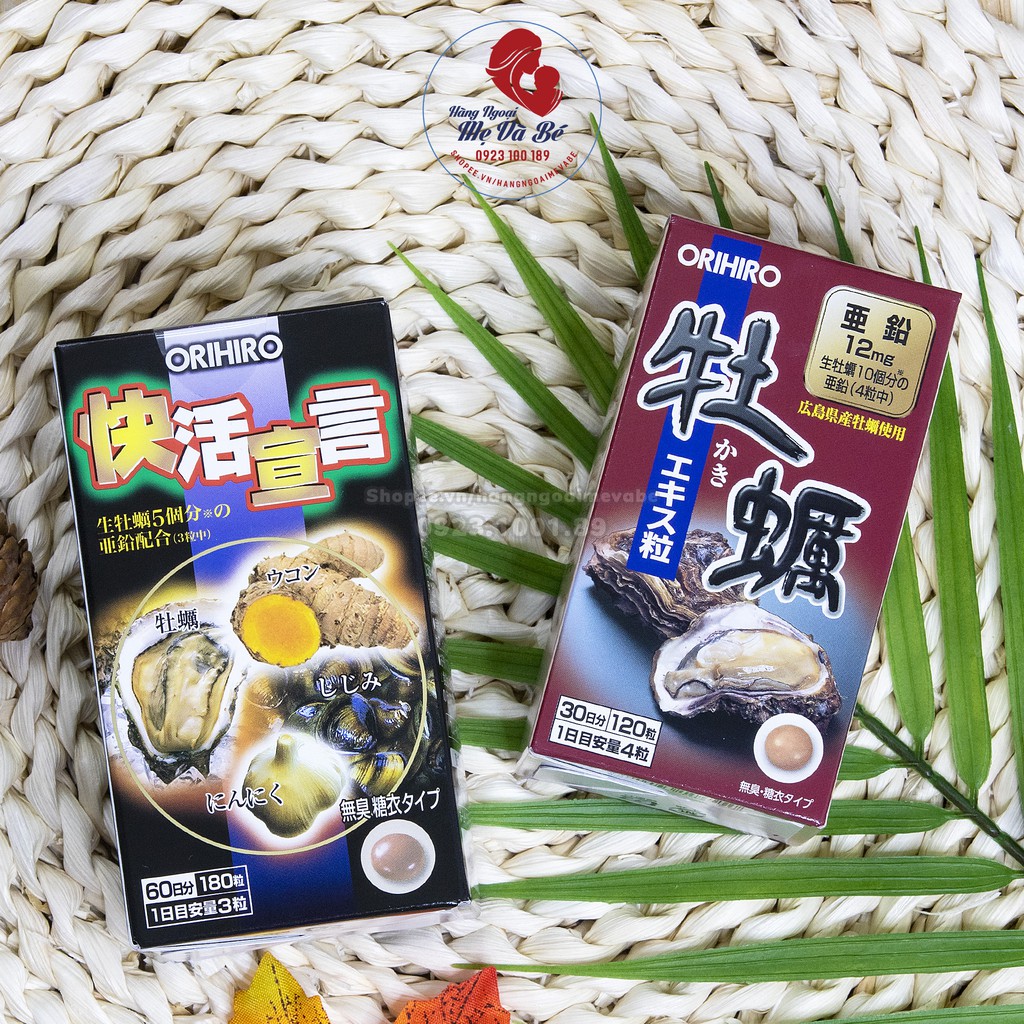 Tinh Chất Hàu Oyster Orihiro Nhật Bản [Date 4/2023]