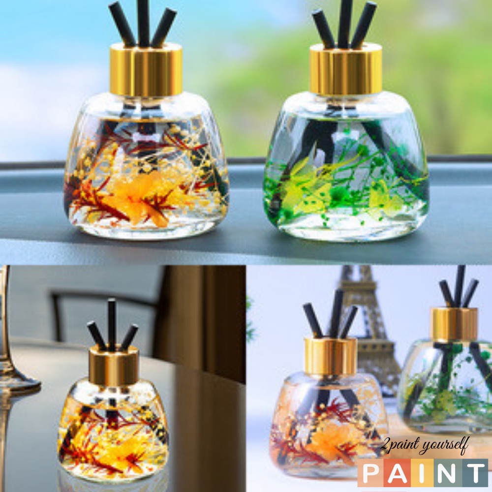 Tinh dầu thơm phòng ngủ thiên nhiên hương nước hoa kèm que gỗ khuếch tán 120ml 2paint decor