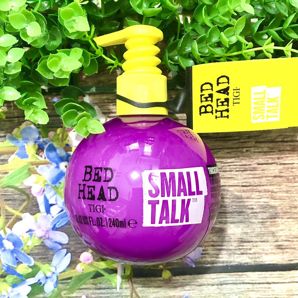 (Hàng Công ty giá niêm yết 255k_510k)Gel tạo kiểu tóc xoăn 3 trong 1 tigi small talk 125ml-240ml) hàng mẫu mới