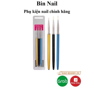 Bút Cọ Vẽ Nét Gel Chuyên Vẽ Móng (Bộ 3 Cây)