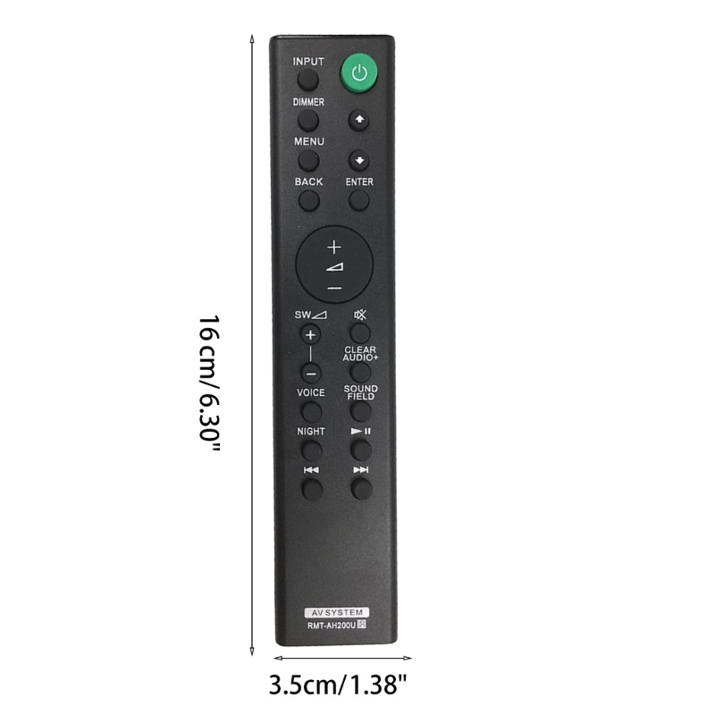 Điều Khiển Từ Xa Màu Đen RMT-AH200U Cho Hệ Thống Âm Thanh HT-C390 HT-RT3 HT-RT4 HT-RT40 AV