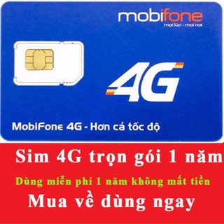 Sim 4G Mobifone MDT250A trọn gói 1 năm không cần nạp tiền