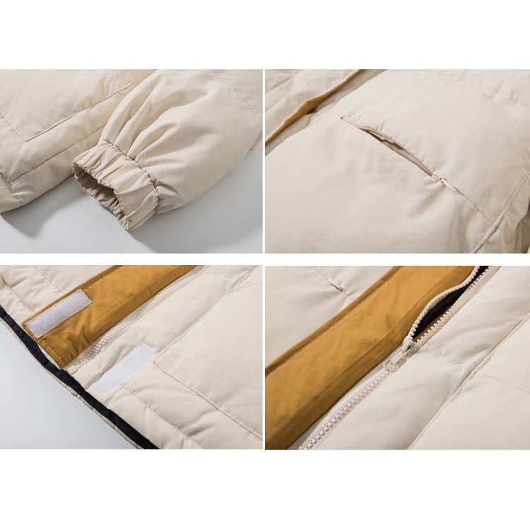 Áo khoác phao dáng rộng phong cách Hàn Quốc mới cho nữ