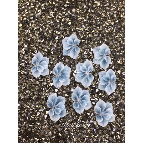 Hoa bột nail - Hoa nữa gắn móng chân