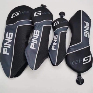 Bộ 4 Cover Đầu Gậy Golf Driver , Gỗ , Rescure Hãng Ping