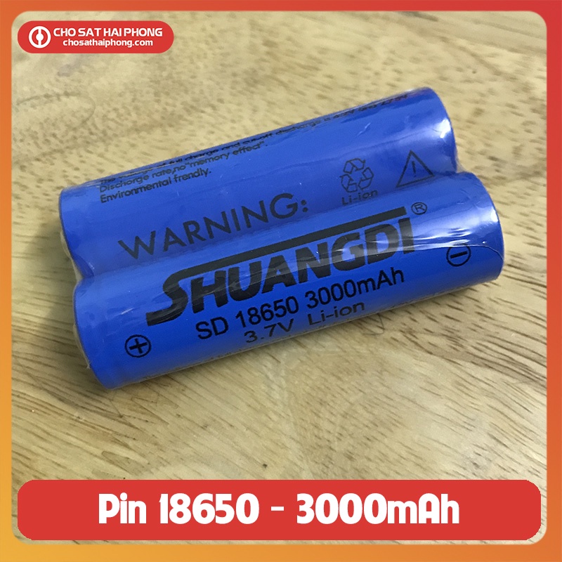 Pin UltraFire HD 18650 3000mAH 4.2V (1 Đôi)